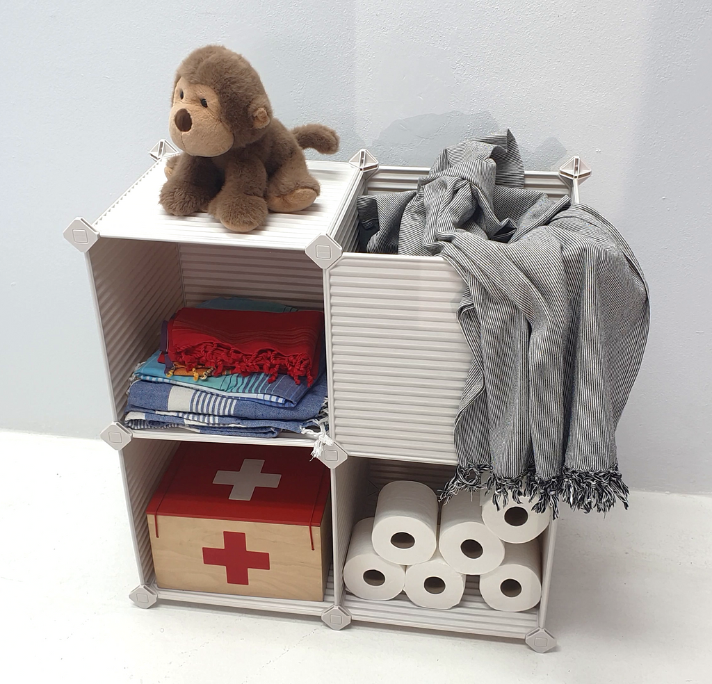 Cube Storage System - Three Cube