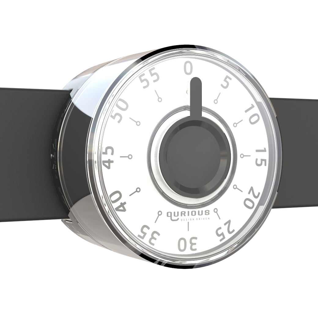Kitchen Rail Timer White Face
