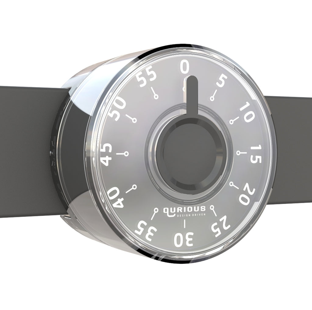Kitchen Rail Timer Black Face