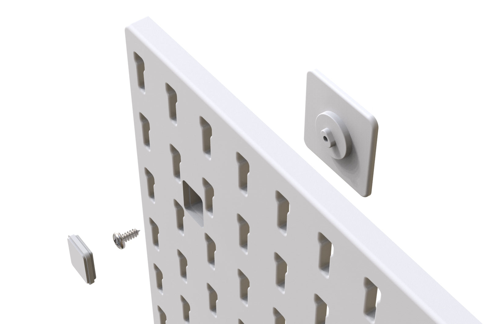 Pegboard Adhesive Mount Pad